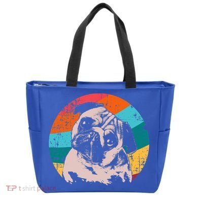 Pug Vintage Style Meaningful Gift Idea Tote Bag