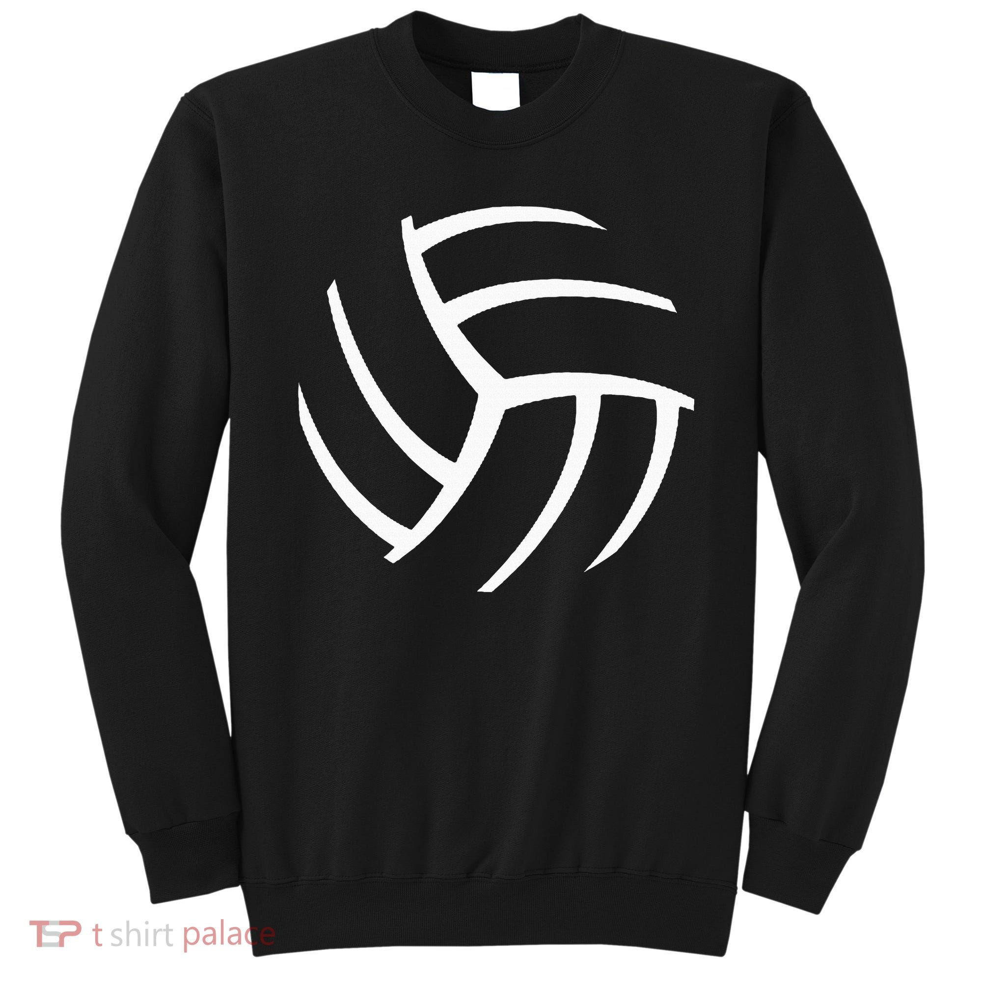 Plain Volleyball Seams Volleyball Player Coaches Sports Gift Sweatshirt