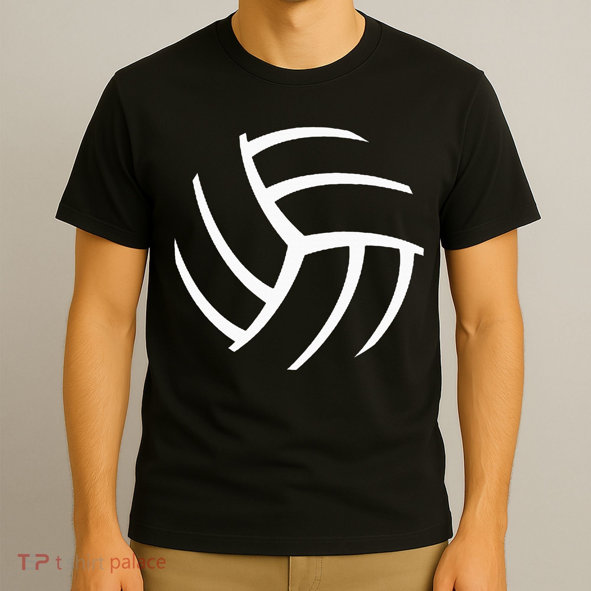 Plain Volleyball Seams Volleyball Player Coaches Sports Gift T-Shirt