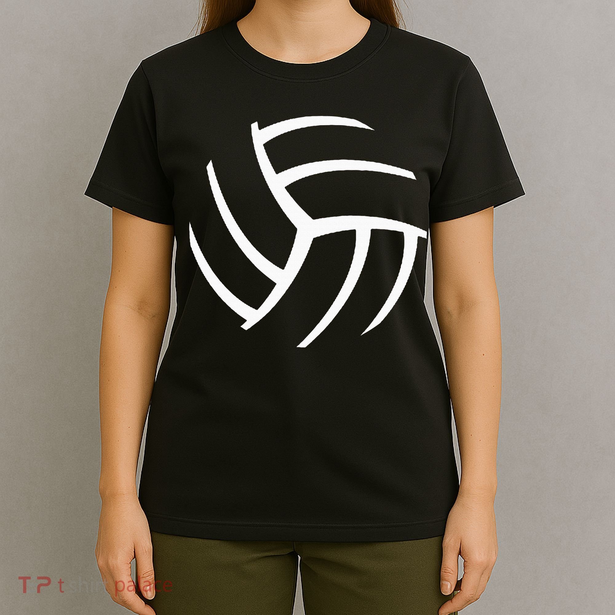 Plain Volleyball Seams Volleyball Player Coaches Sports Gift T-Shirt