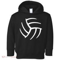 Plain Volleyball Seams Volleyball Player Coaches Sports Gift Toddler Hoodie thumb 0