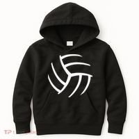 Plain Volleyball Seams Volleyball Player Coaches Sports Gift Kids Hoodie thumb 0