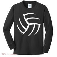 Plain Volleyball Seams Volleyball Player Coaches Sports Gift Kids Long Sleeve Shirt thumb 0