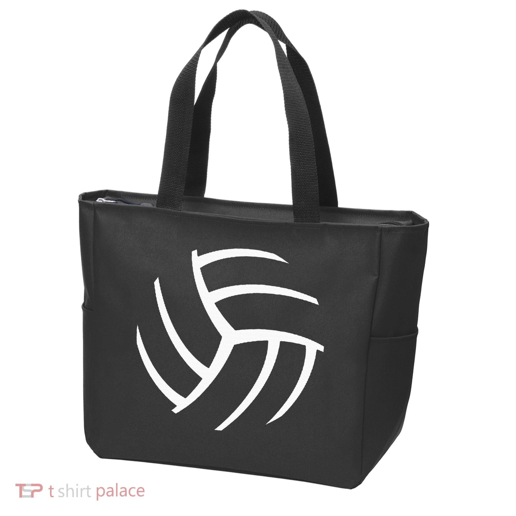 Plain Volleyball Seams Volleyball Player Coaches Sports Gift Tote Bag