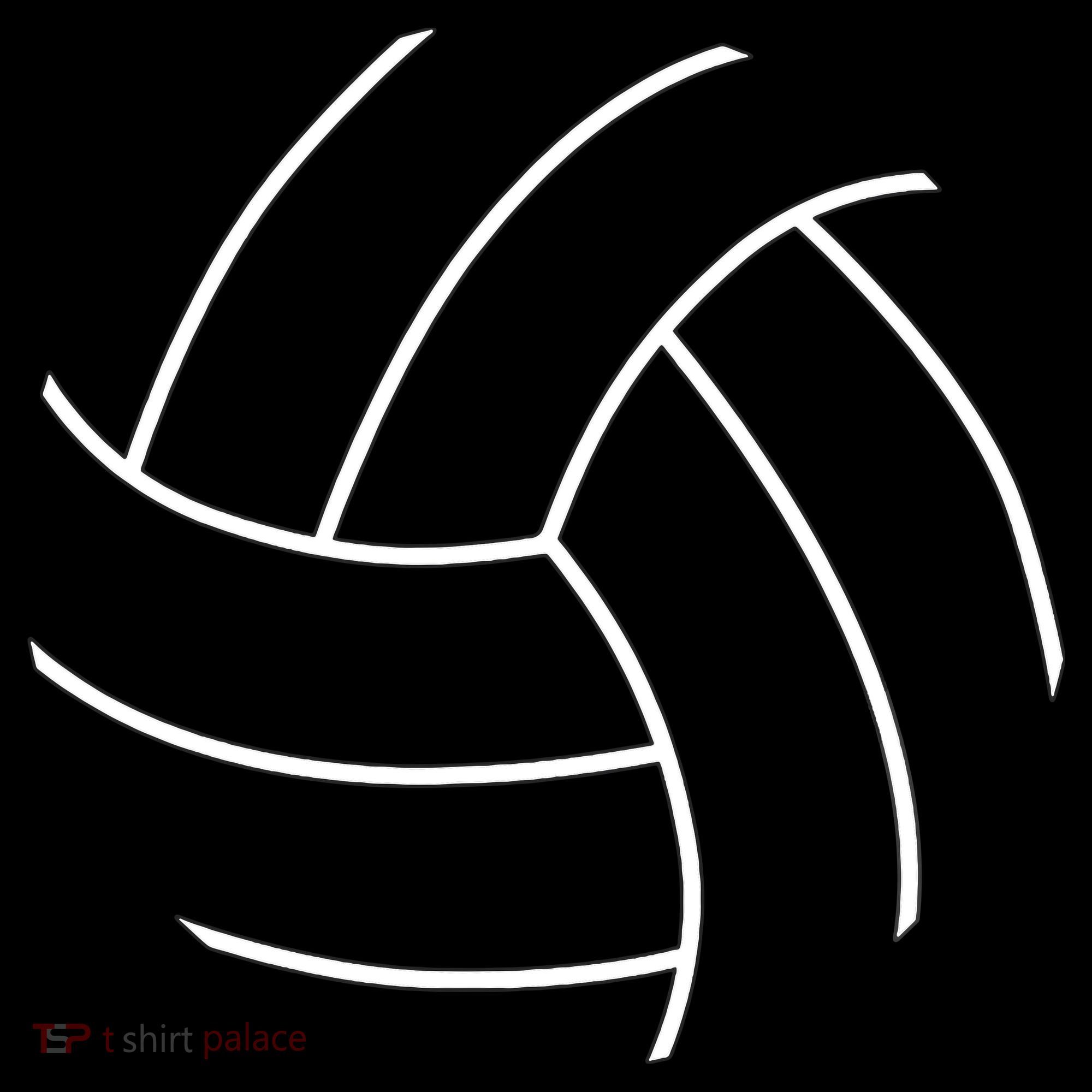 Plain Volleyball Seams Volleyball Player Toddler Hoodie