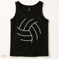 Plain Volleyball Seams Volleyball Player Tank Top thumb 2