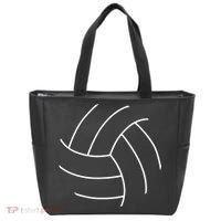 Plain Volleyball Seams Volleyball Player Tote Bag thumb 0