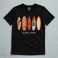 Pura Vida Surfboards Costa Rica Surfing T-Shirt thumb 5