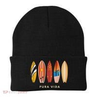 Pura Vida Surfboards Costa Rica Surfing Beanie thumb 0