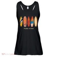 Pura Vida Surfboards Costa Rica Surfing Ladies Essential Flowy Tank thumb 0