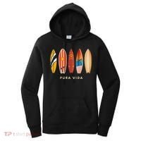Pura Vida Surfboards Costa Rica Surfing Women's Hoodie thumb 0