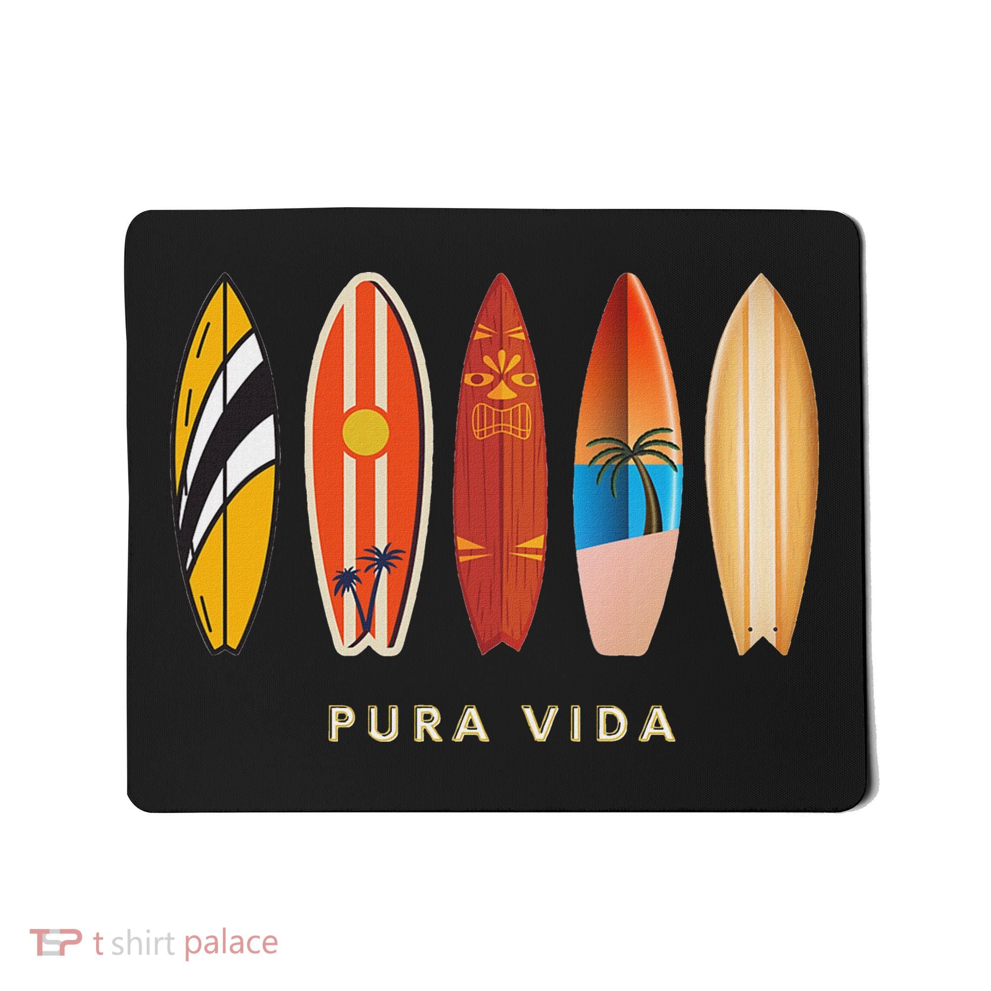 Pura Vida Surfboards Costa Rica Surfing Mousepad