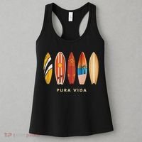 Pura Vida Surfboards Costa Rica Surfing Women's Tank Top thumb 3