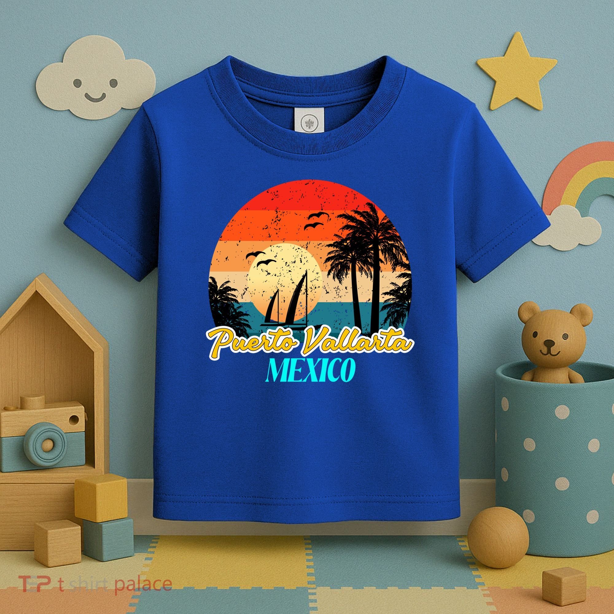 Puerto Vallarta Souvenirs Mexico Vacation Vacay Mode Great Gift Toddler T-Shirt