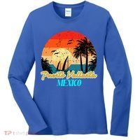 Puerto Vallarta Souvenirs Mexico Vacation Vacay Mode Great Gift Women's Long Sleeve Shirt thumb 0