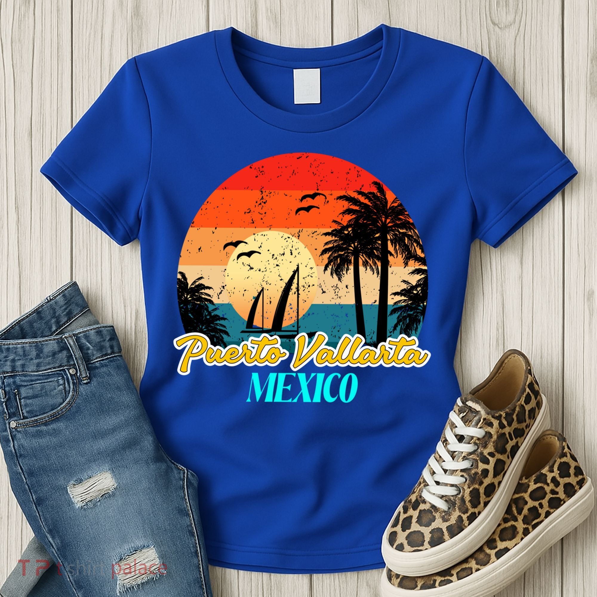 Puerto Vallarta Souvenirs Mexico Vacation Vacay Mode Great Gift Women's T-Shirt