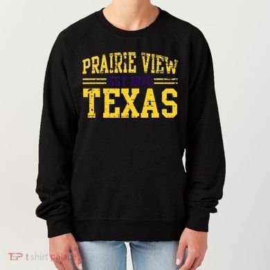 Prairie View Texas Prairie Gift Distressed Women's Sweatshirt