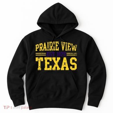 Prairie View Texas Prairie Gift Distressed Hoodie