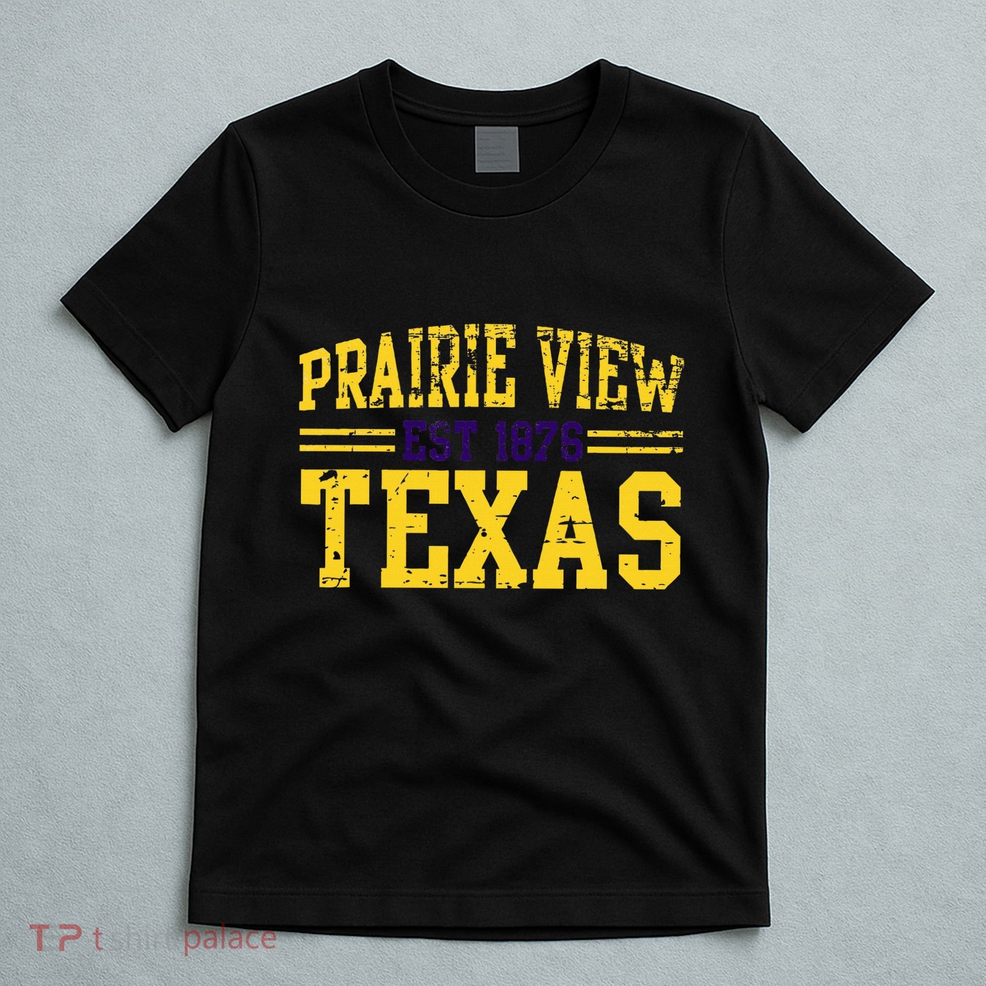 Prairie View Texas Prairie Gift Distressed T-Shirt