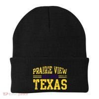 Prairie View Texas Prairie Gift Distressed Beanie thumb 0