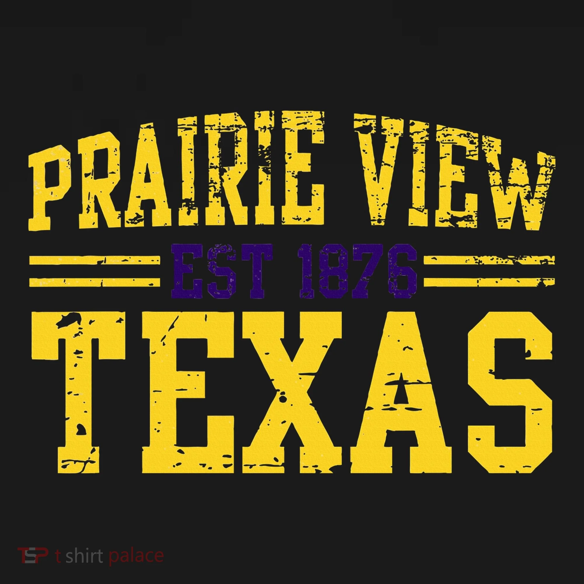 Prairie View Texas Prairie Gift Distressed Women's Hoodie