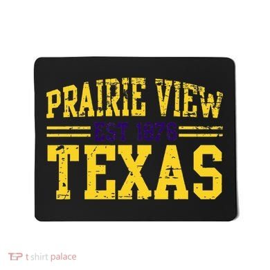 Prairie View Texas Prairie Gift Distressed Mousepad