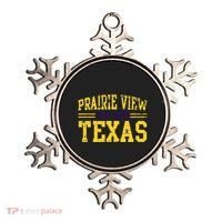 Prairie View Texas Prairie Gift Distressed Ornament thumb 0