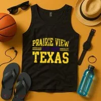 Prairie View Texas Prairie Gift Distressed Tank Top thumb 4