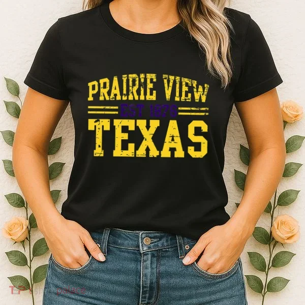 Prairie View Texas Prairie Gift Distressed Women's T-Shirt