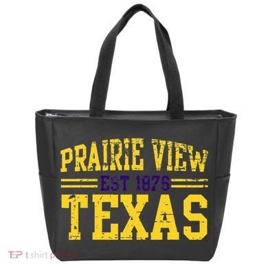 Prairie View Texas Prairie Gift Distressed Tote Bag
