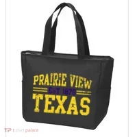 Prairie View Texas Prairie Gift Distressed Tote Bag thumb 3