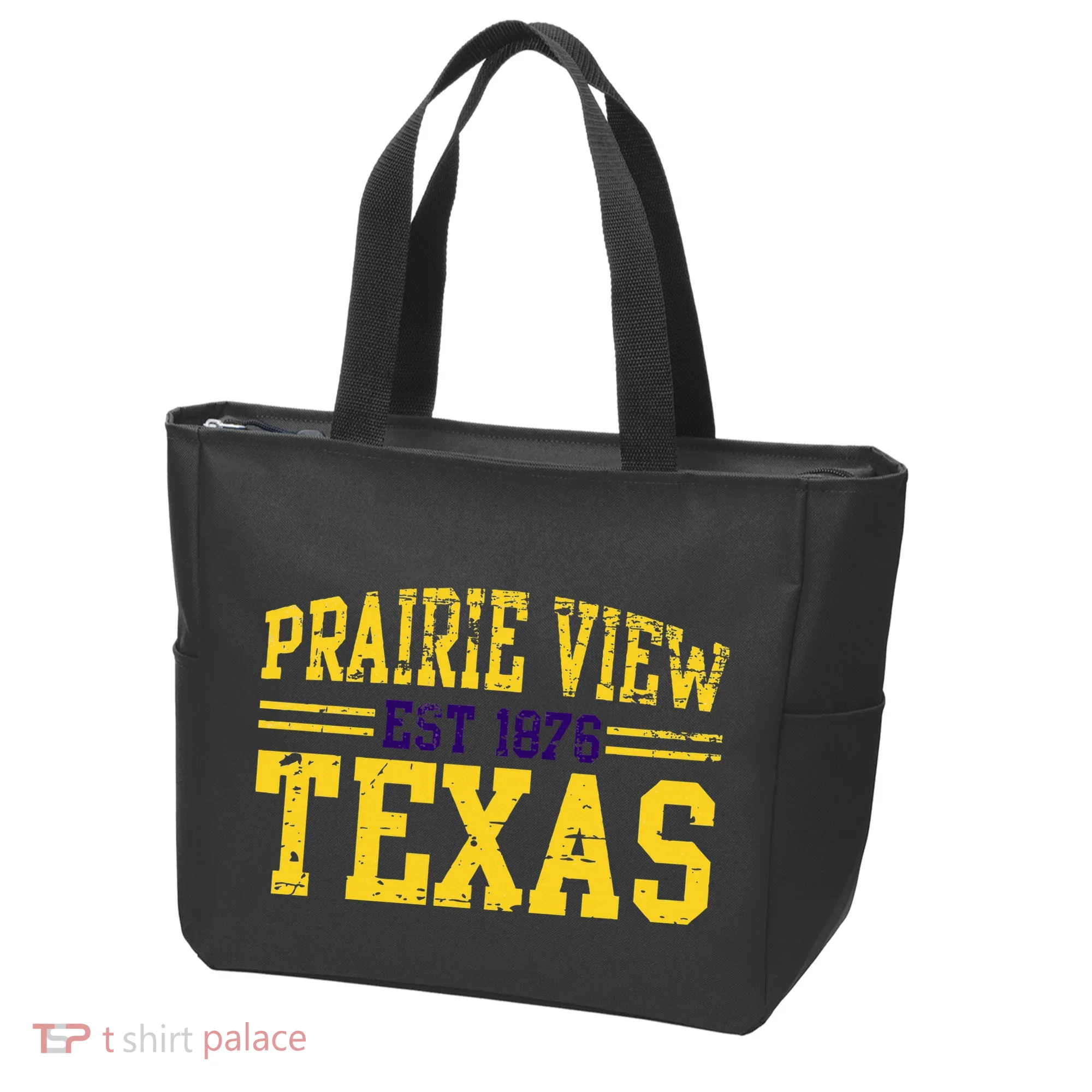 Prairie View Texas Prairie Gift Distressed Tote Bag