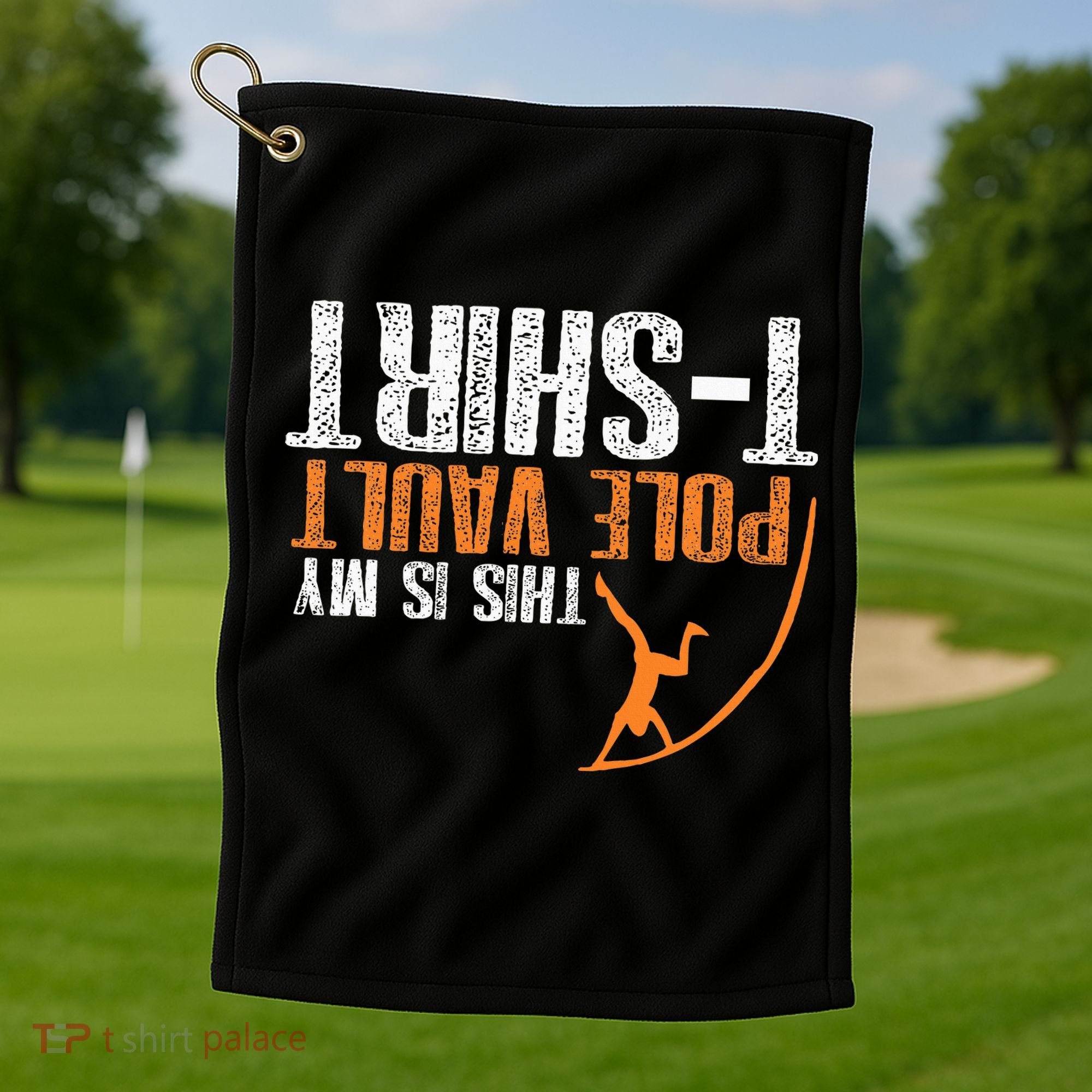 Pole Vaulting This Is My Pole Vault Golf Towel