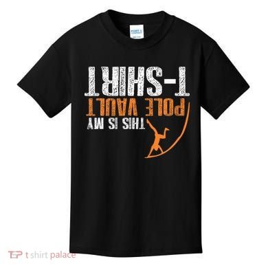 Pole Vaulting This Is My Pole Vault Kids T-Shirt