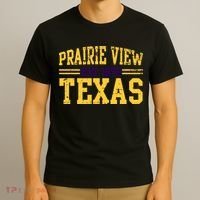 Prairie View Texas, Prairie Gift, Distressed Text T-Shirt thumb 3