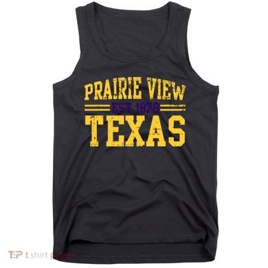 Prairie View Texas, Prairie Gift, Distressed Text Tank Top