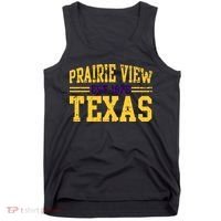 Prairie View Texas, Prairie Gift, Distressed Text Tank Top thumb 0