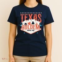 Poker Vintage Texas Holdem Poker Pro T-Shirt thumb 4