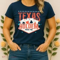 Poker Vintage Texas Holdem Poker Pro Women's T-Shirt thumb 2
