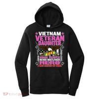 Proud Vietnam Veteran Daughter Gift Cool Gift I Was Raised By Mine Gift Women's Hoodie thumb 0