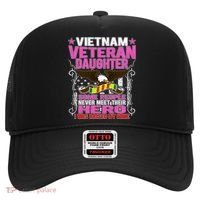Proud Vietnam Veteran Daughter Gift Cool Gift I Was Raised By Mine Gift Hat thumb 0
