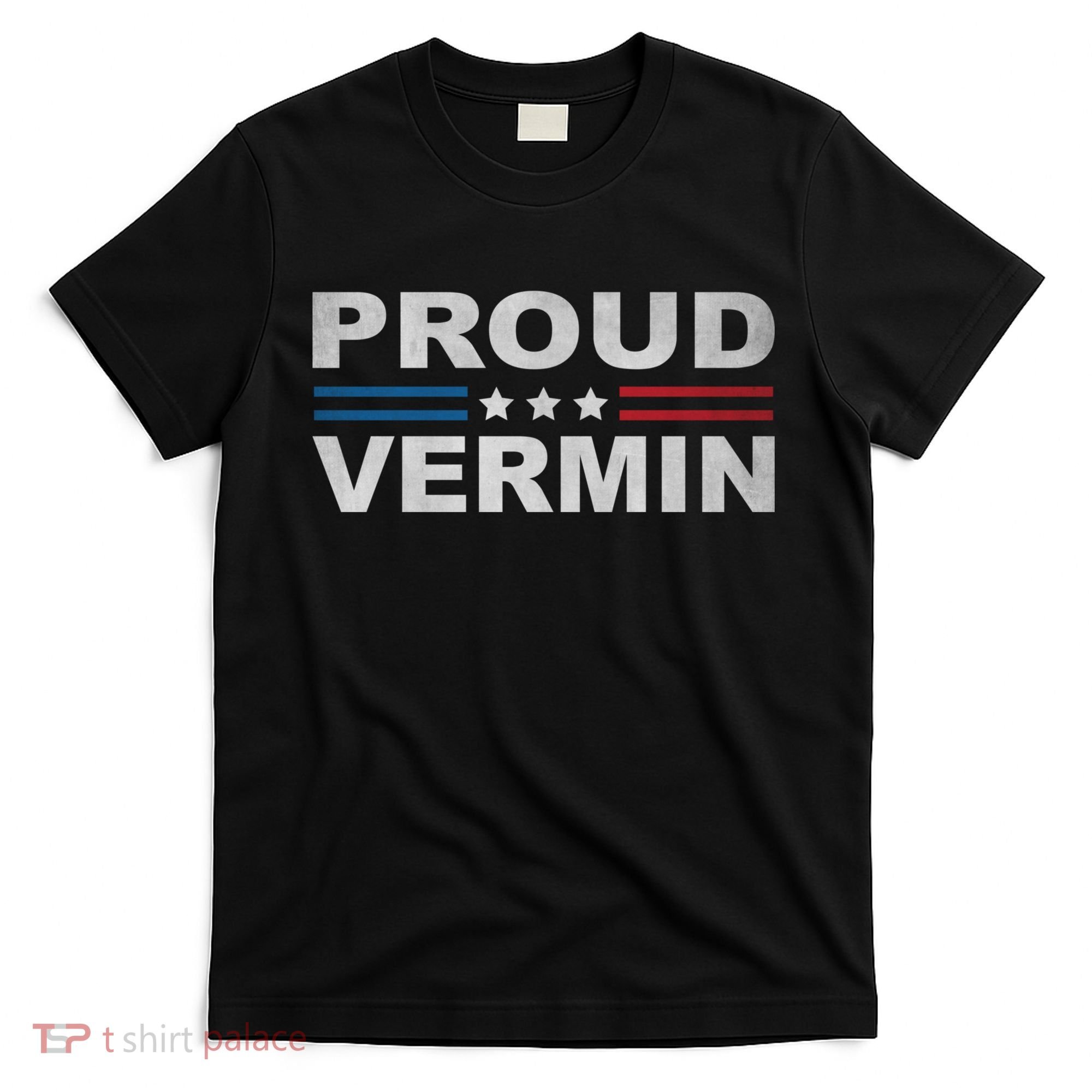 Proud Vermin Vintage Us Flag T-Shirt