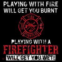 Playing With A Firefighter Will Get You Wet Women's T-Shirt thumb 6