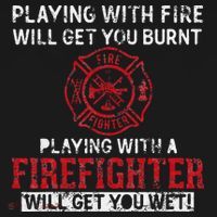 Playing With A Firefighter Will Get You Wet Kids Hoodie thumb 5