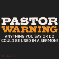 Pastor Warning Anything You Say Be Used In Sermon Gift Beanie thumb 2