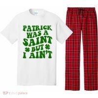 Patrick Was A Saint Funny St Patricks Day Pajama Set thumb 0