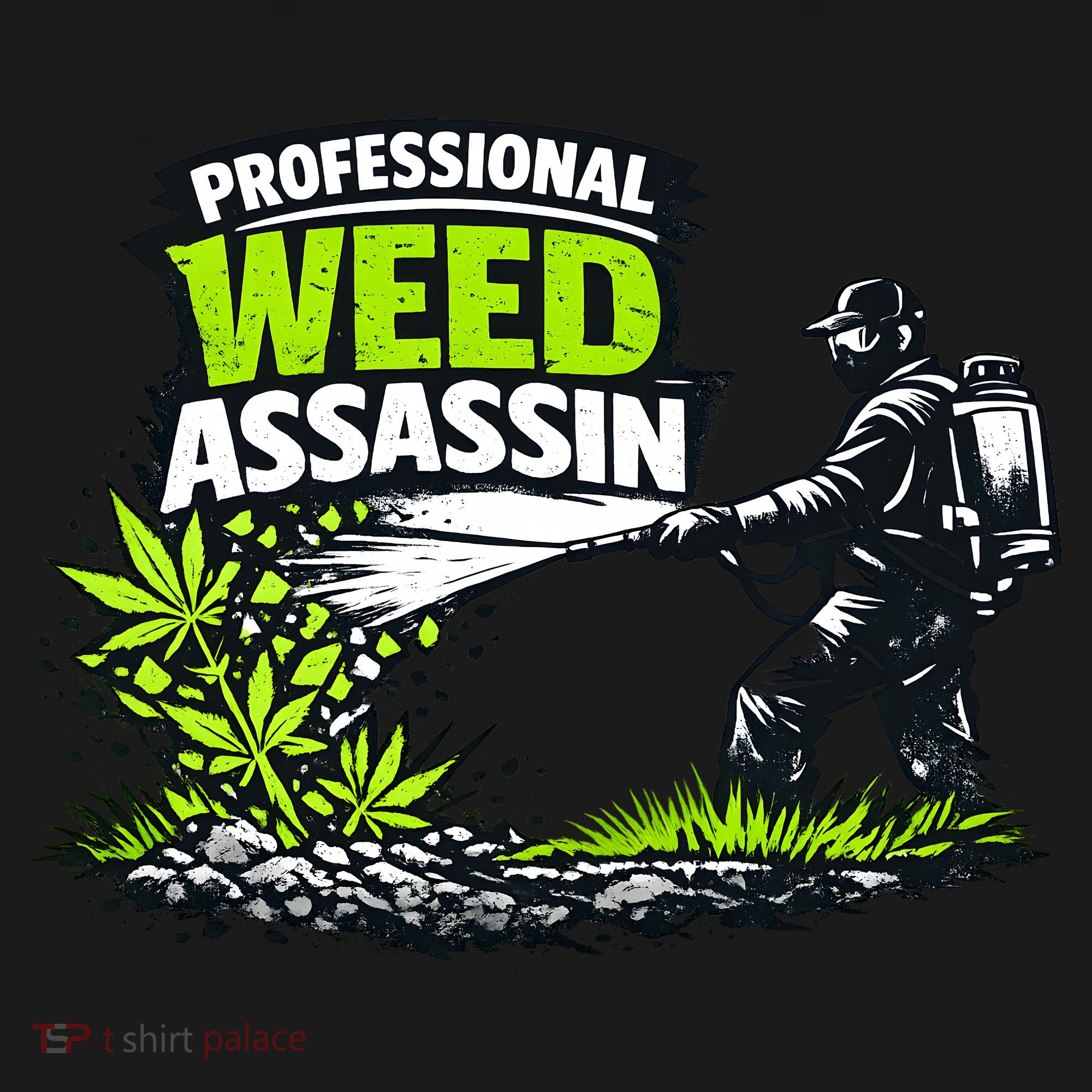 Professional Weed Assassin Lawncare Company Women's Hoodie