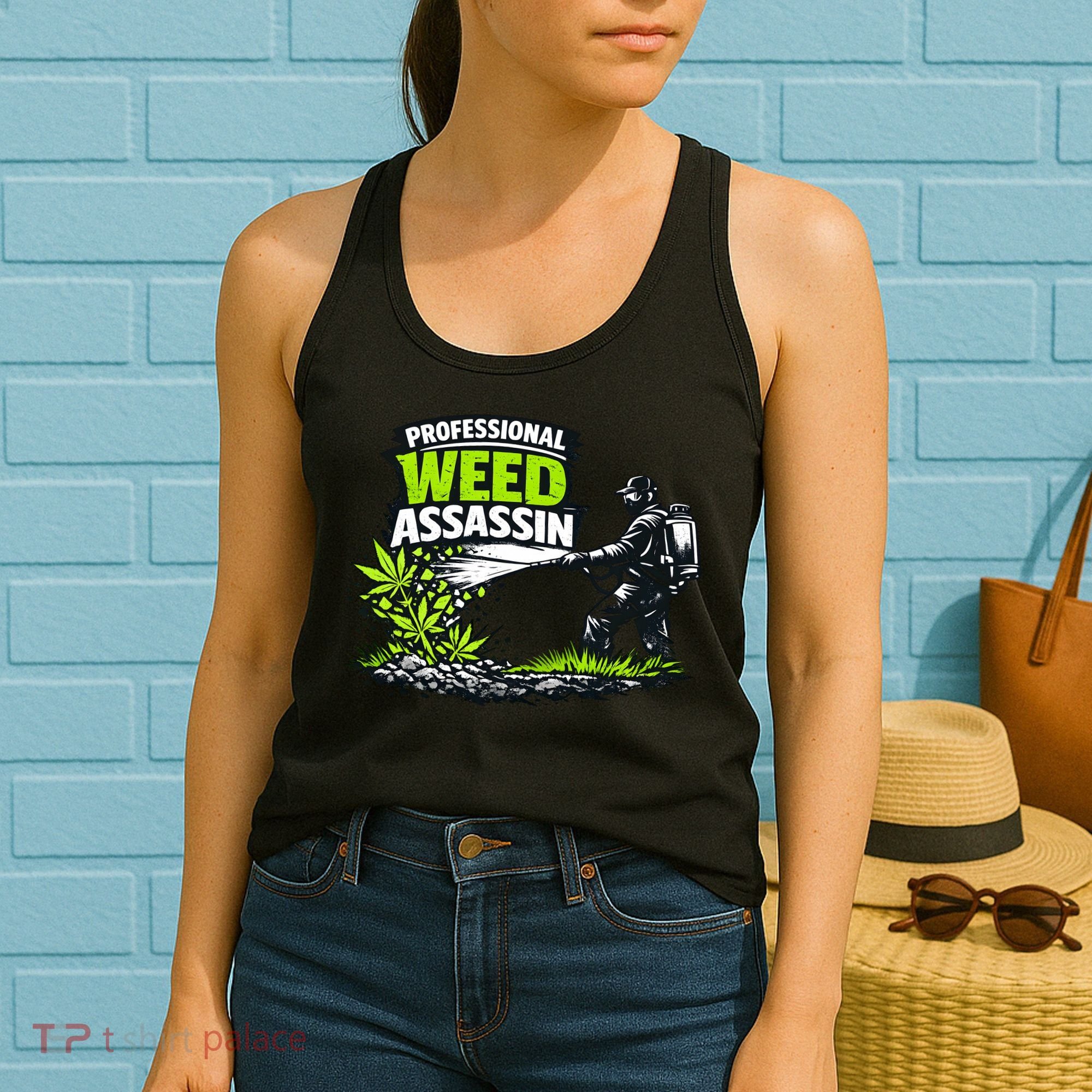 Professional Weed Assassin Lawncare Company Women's Tank Top