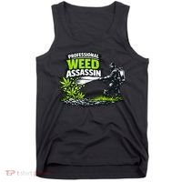 Professional Weed Assassin Lawncare Company Tank Top thumb 0