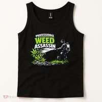 Professional Weed Assassin Lawncare Company Tank Top thumb 2